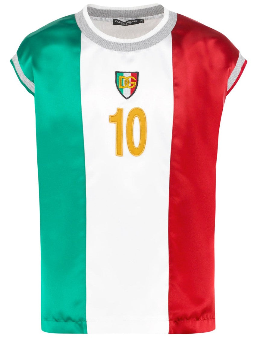 Dolce & Gabbana Satin T-Shirt