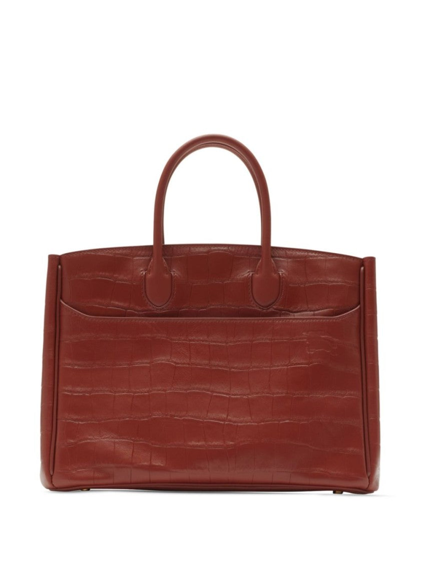 Burberry Handbag With Leather