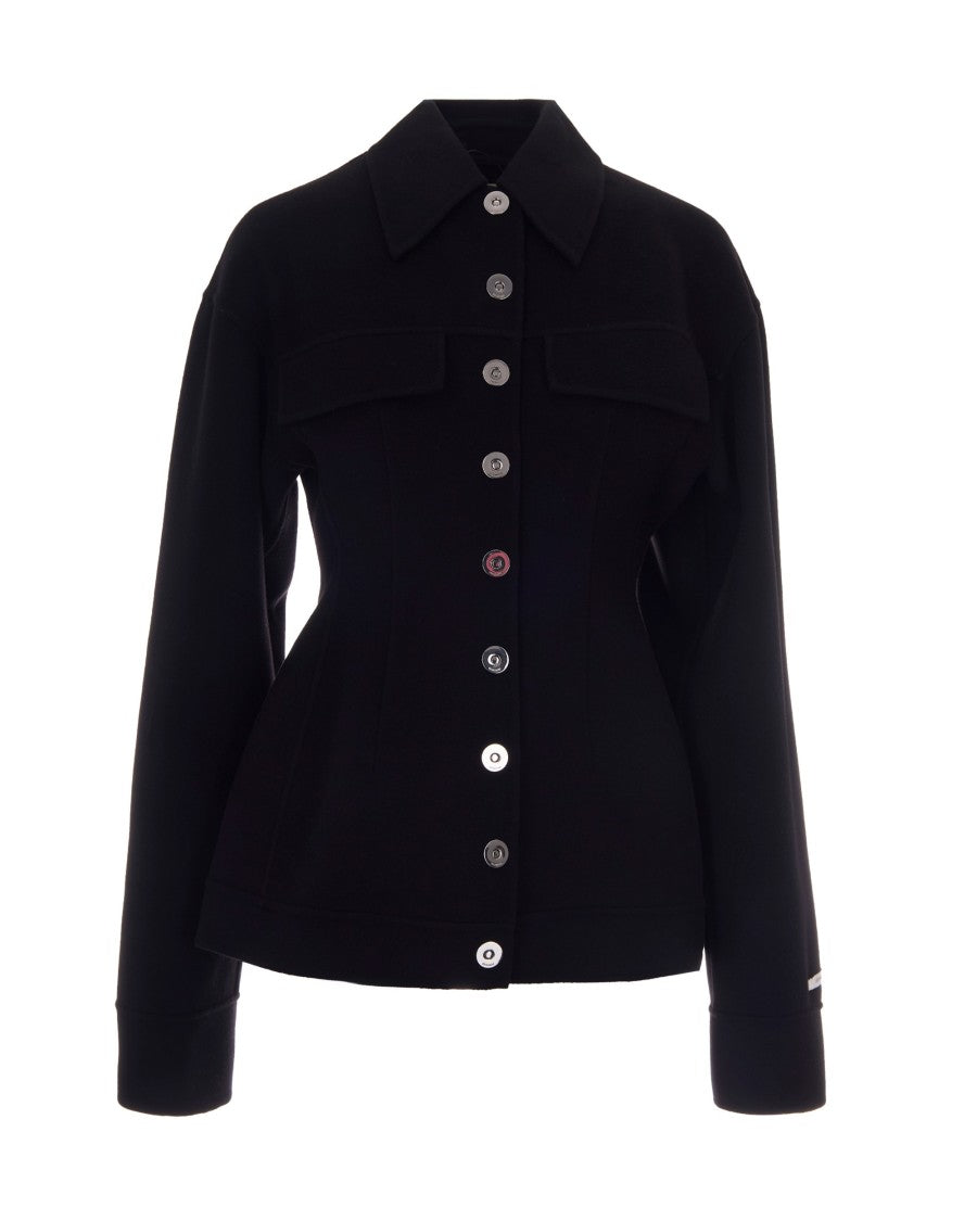 Sportmax Black Arena Wool Jacket