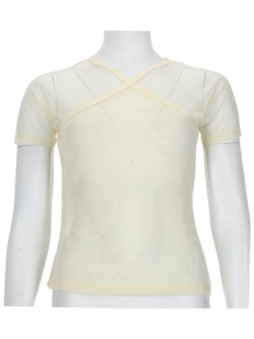 Paloma Wool Olimpia Slim Fit Mesh Top