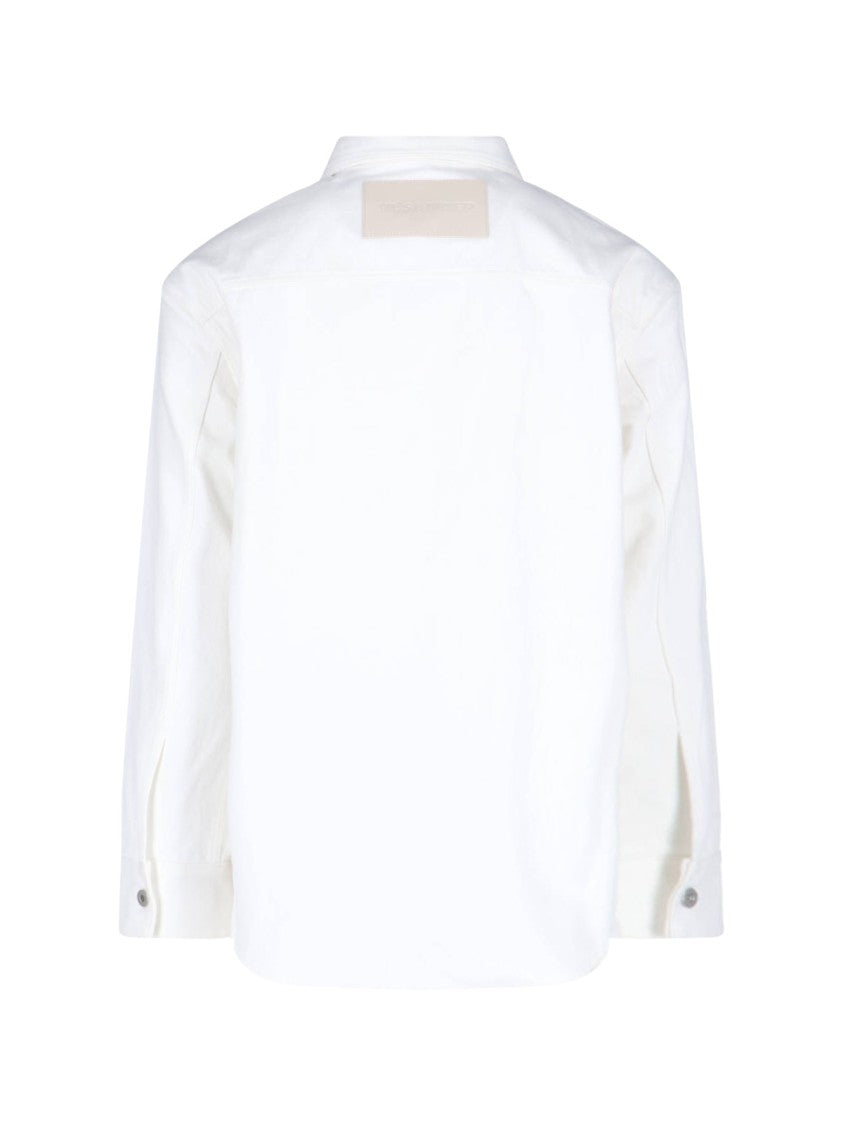 Jil Sander Denim Overshirt – White