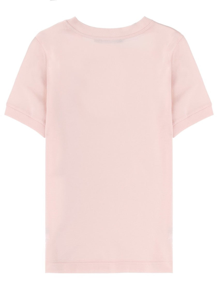 Dolce & Gabbana Subtle Chest Logo Boxy Cotton T-Shirt