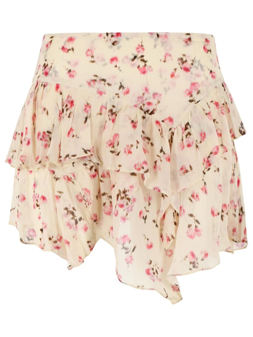 Isabel Marant Étoile 'Lolita' Beige Viscose Skirt
