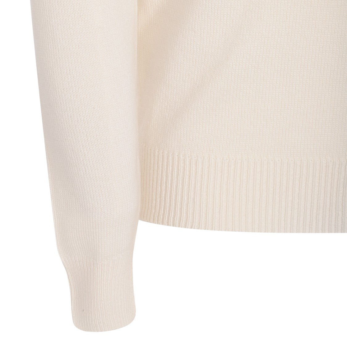 Malo White Cashmere Knitwear
