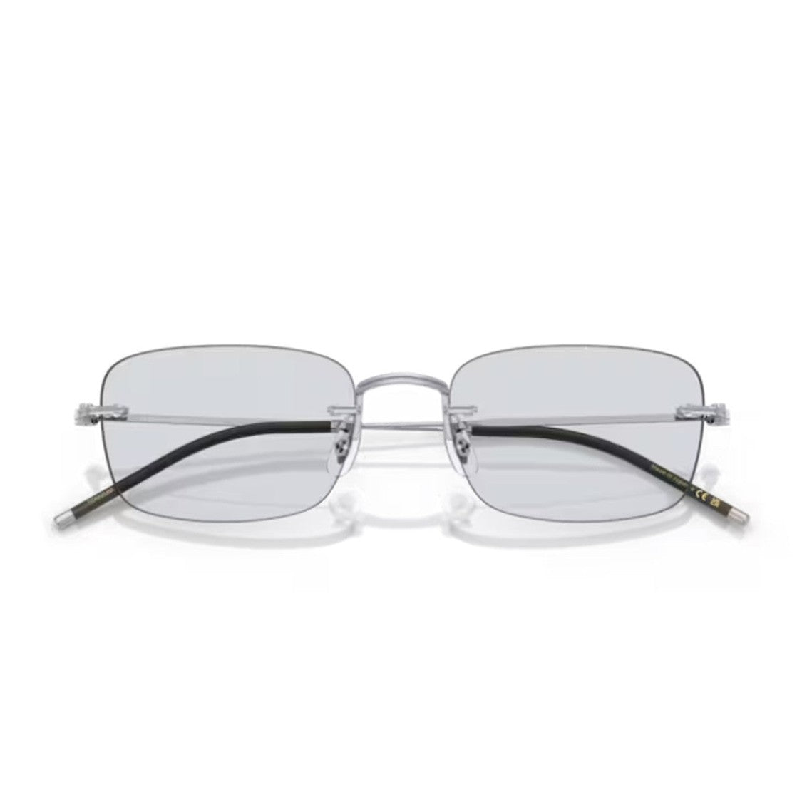 Oliver Peoples Orange Ov1359t Tk-10 Titanium Rectangular Eyeglasses