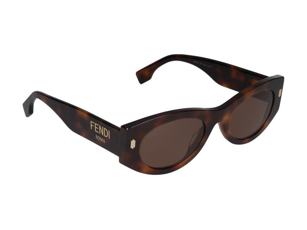 Maison Fendi Tortoiseshell Cat-Eye Sunglasses