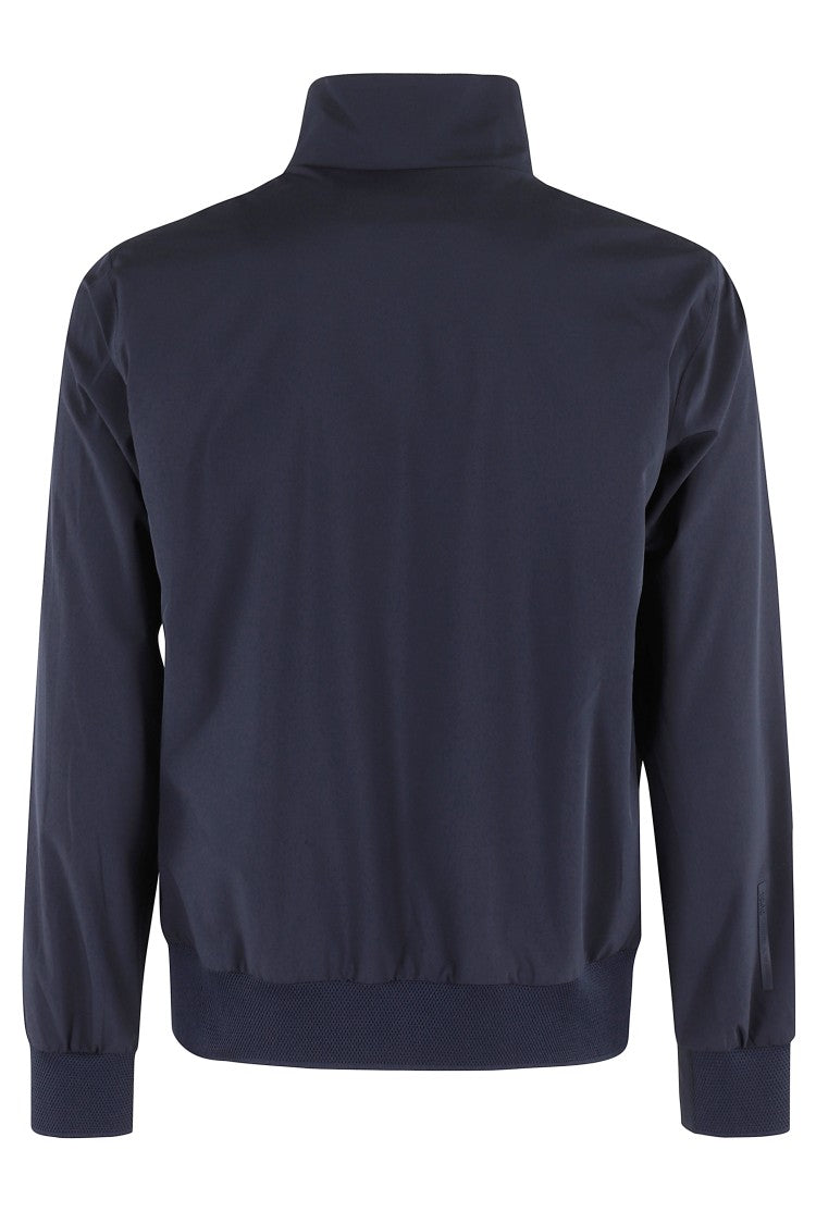 People Of Shibuya High-Collar Zip Front Jacket With Elasticated Cuffs