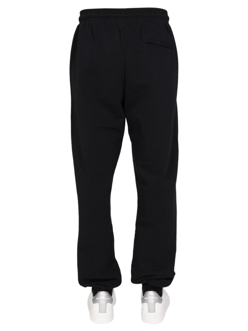 Marcelo Burlon Relaxed Fit Black Sweatpants
