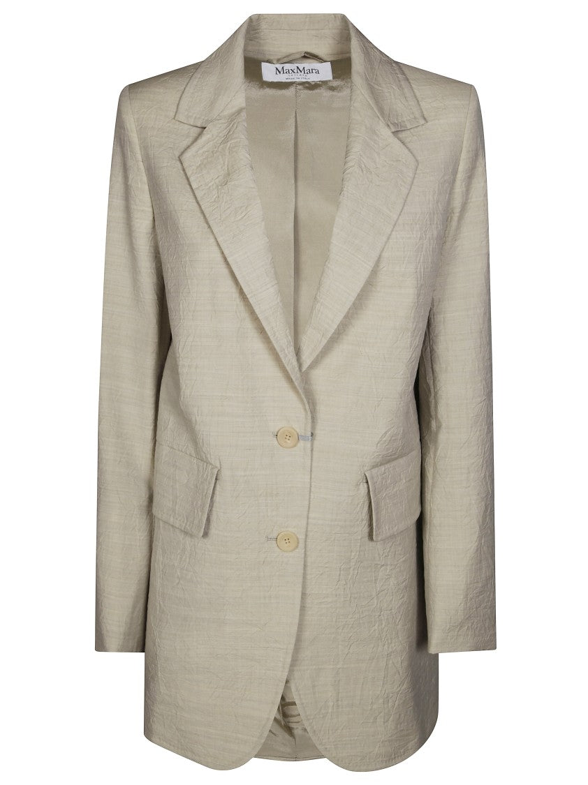 Max Mara Tailored Blazer With Classic Lapel