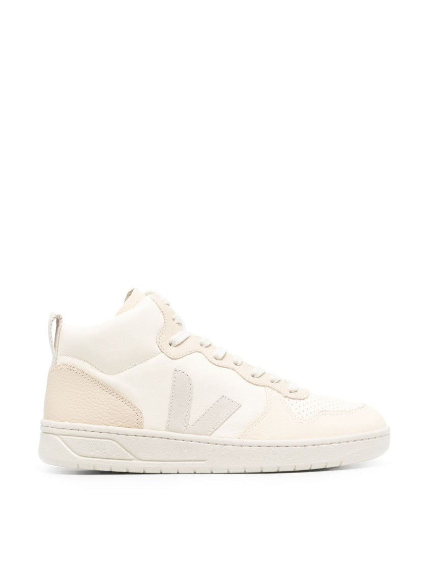 Veja V-15 Chromefree Leather Sneakers