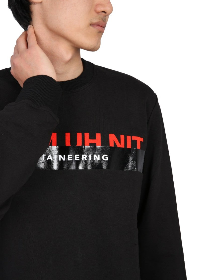 Ih Nom Uh Nit Crew Neck Sweatshirt With Ribbed Finish