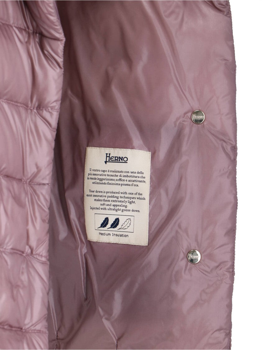 Herno Aminta Puffer Jacket – Pink