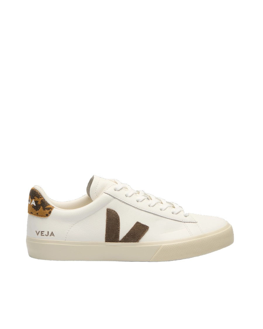 Veja Campo Leather Sneakers With Suede Accents And Durable Sole