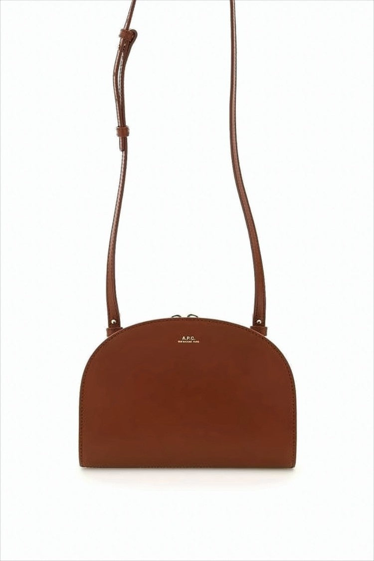 A.P.C. Smooth Calf Leather Crossbody Bag