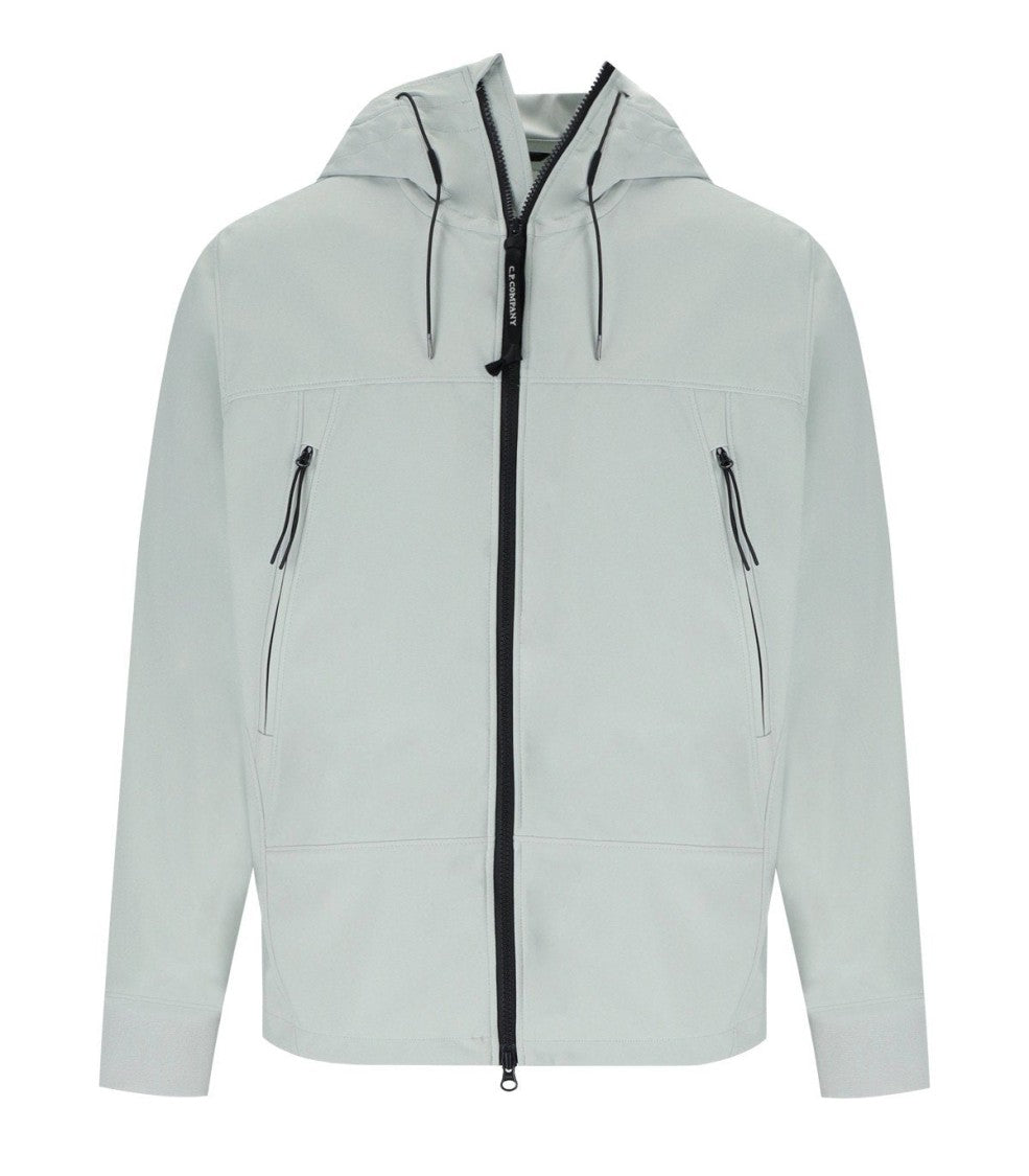 C.P. Company Shell-R Blue Fox Hooded Jacket