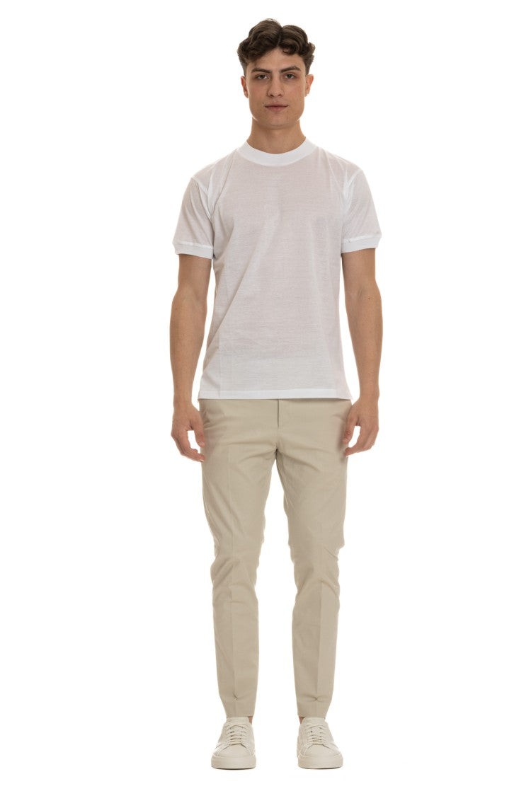 Tagliatore Mercerized Cotton T-Shirt