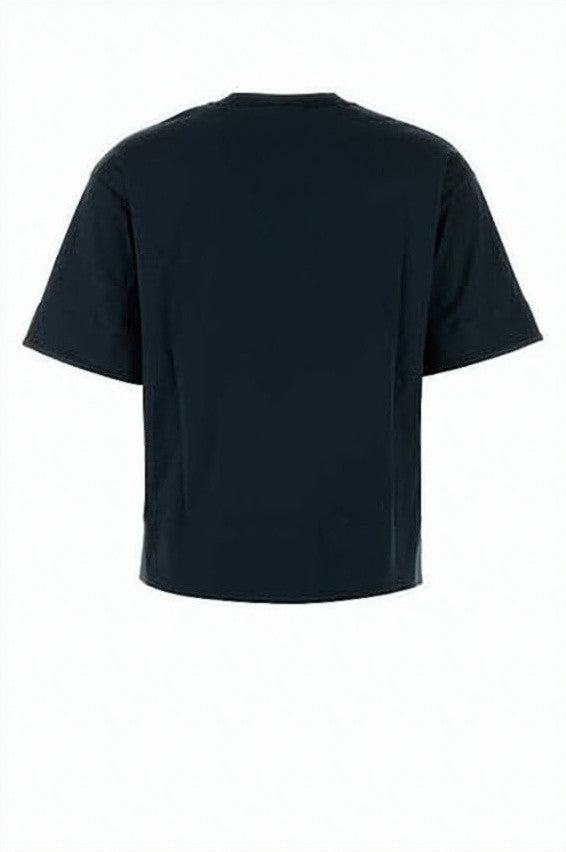 Max Mara Cropped Black Short-Sleeved Top