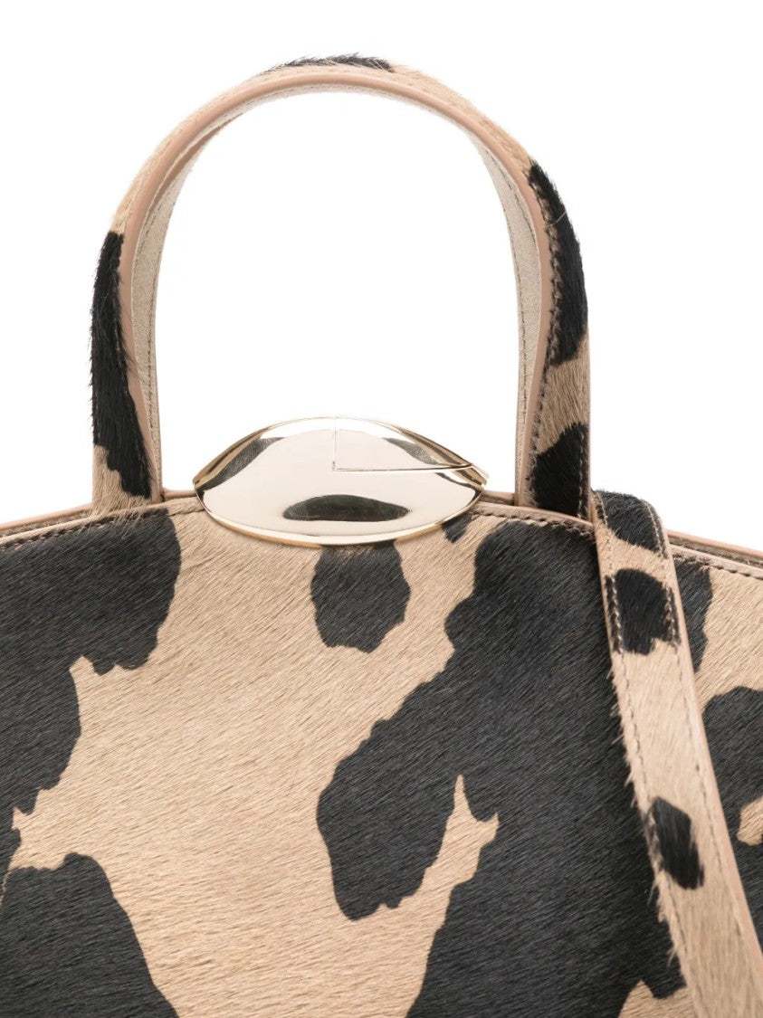 Benedetta Bruzziches Structured Minimalist Handbag With Detachable Strap