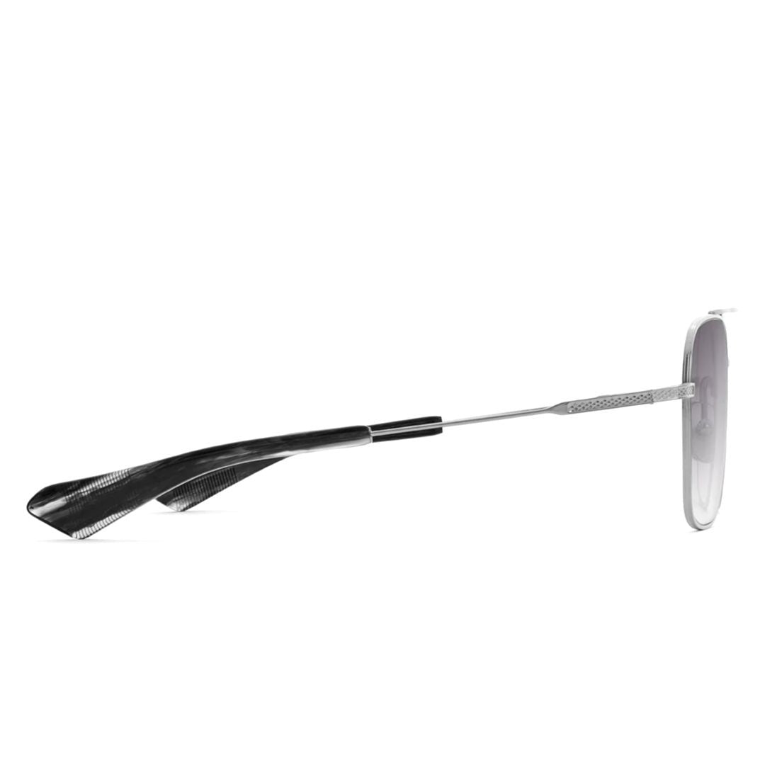 Dita Flight-Seven Rectangular Dark Lenses With Gold Metal Frame