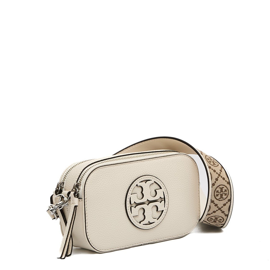 Tory Burch Mini Crossbody With Double Zipper Closure