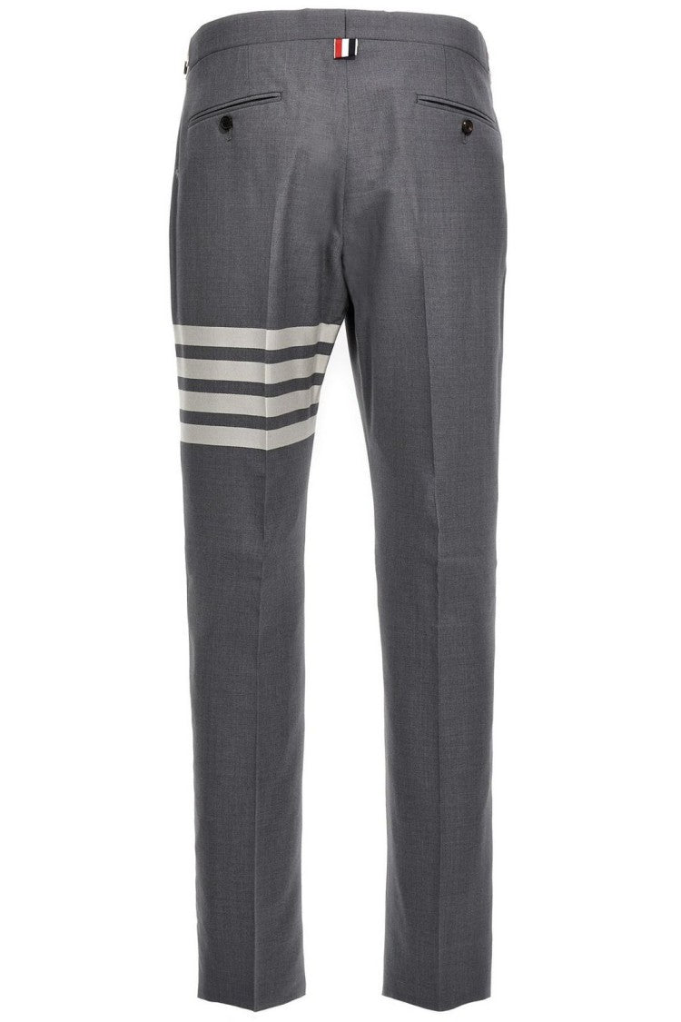 Thom Browne Tailored Grey Wool Pants