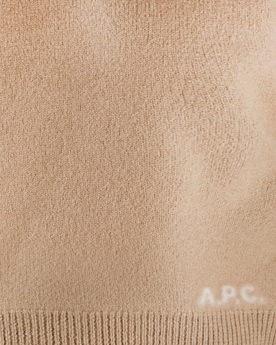 A.P.C. Esther Sweater In Camel