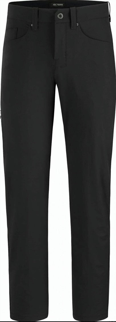Arc'teryx Straight-Fit Black Shorts With Classic Five-Pocket Design