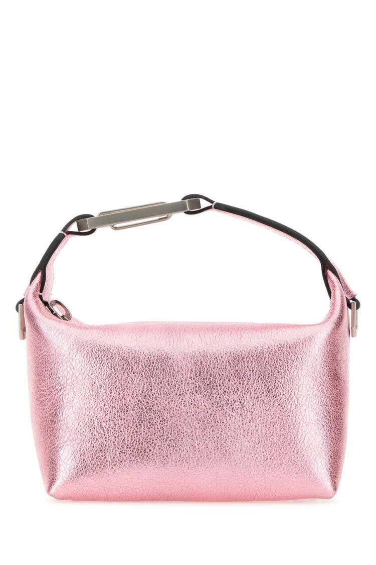 Eera Pink Leather Moonbag Handbag