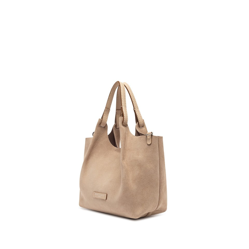 Gianni Chiarini Neutrals Dua Leather Handbag