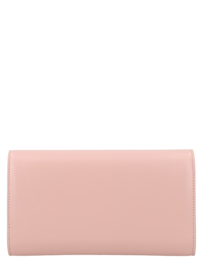 Balmain Shuffle Rectangular Leather Shoulder Bag