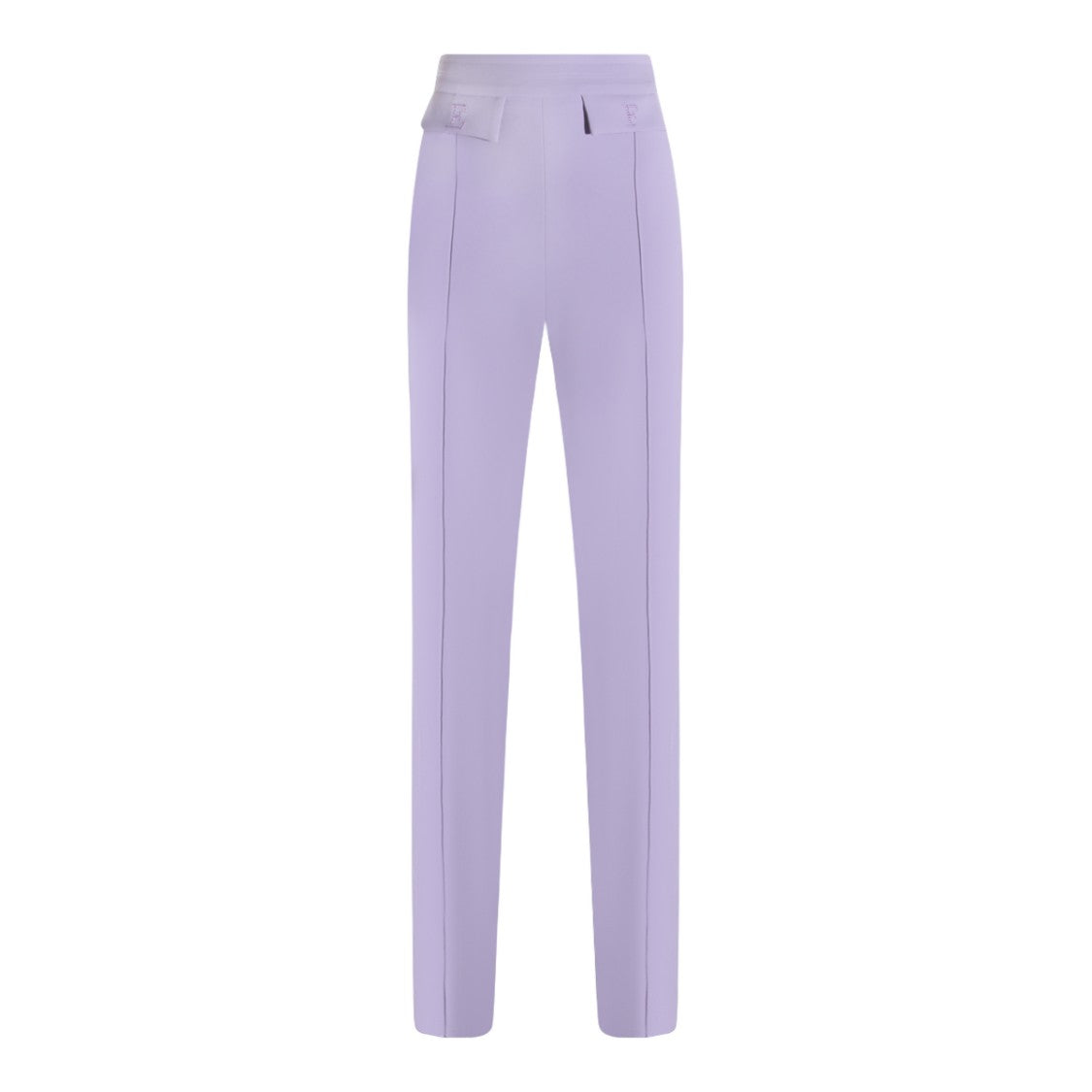 Elisabetta Franchi Tailored Straight-Leg Trousers In Soft Lilac