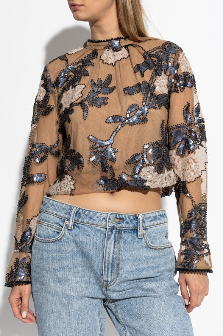 Munthe Top With Decorative Finish