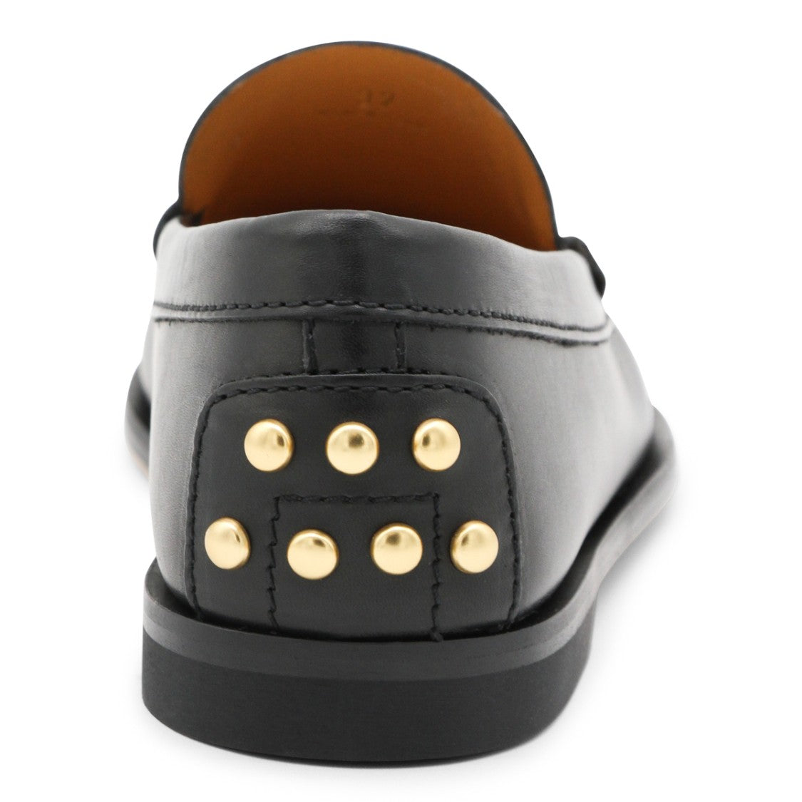 Tod's Black Leather Loafers
