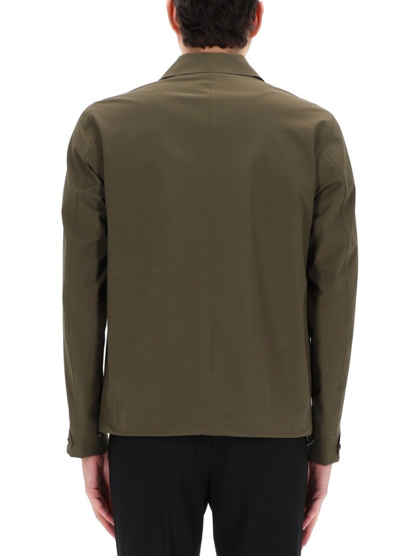 Herno Overshirt With Pocket Polyamide Jacket