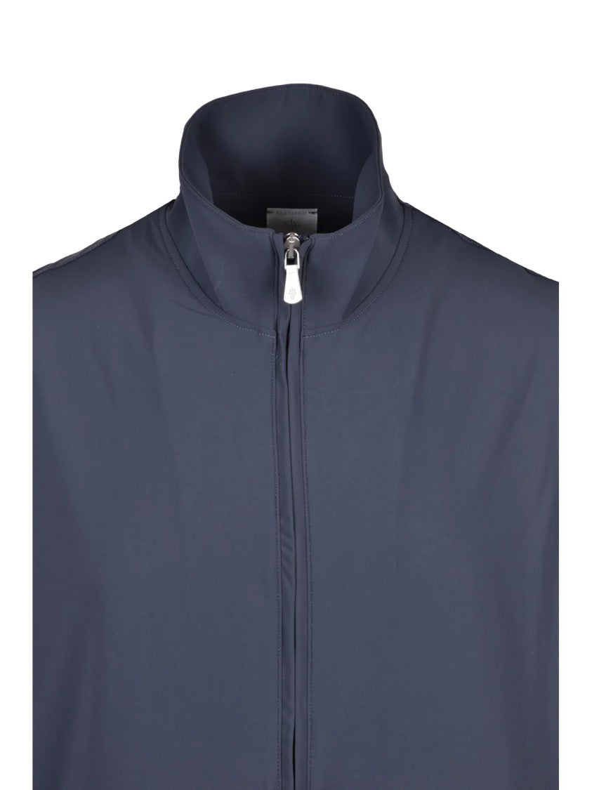 Eleventy Grey Polyamide Elastane Men Stretch Vest
