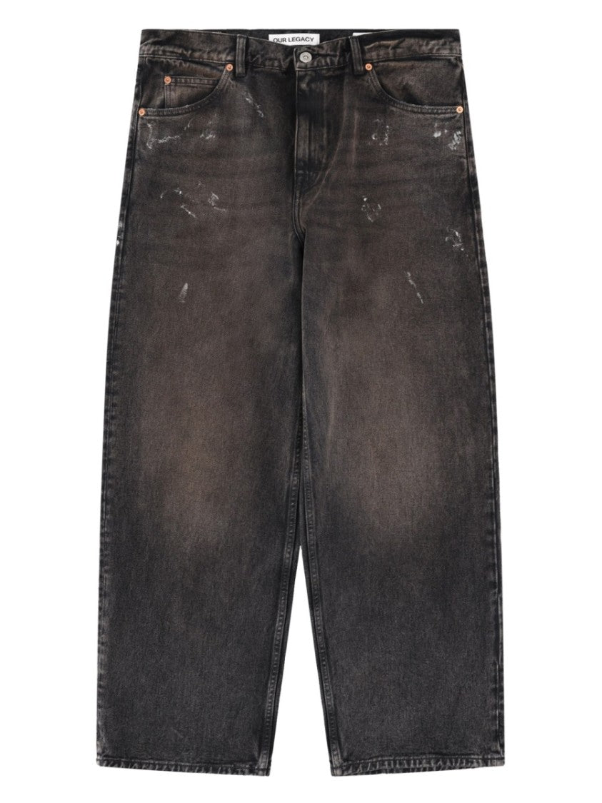 Our Legacy Vast Cut Faded Denim Jeans