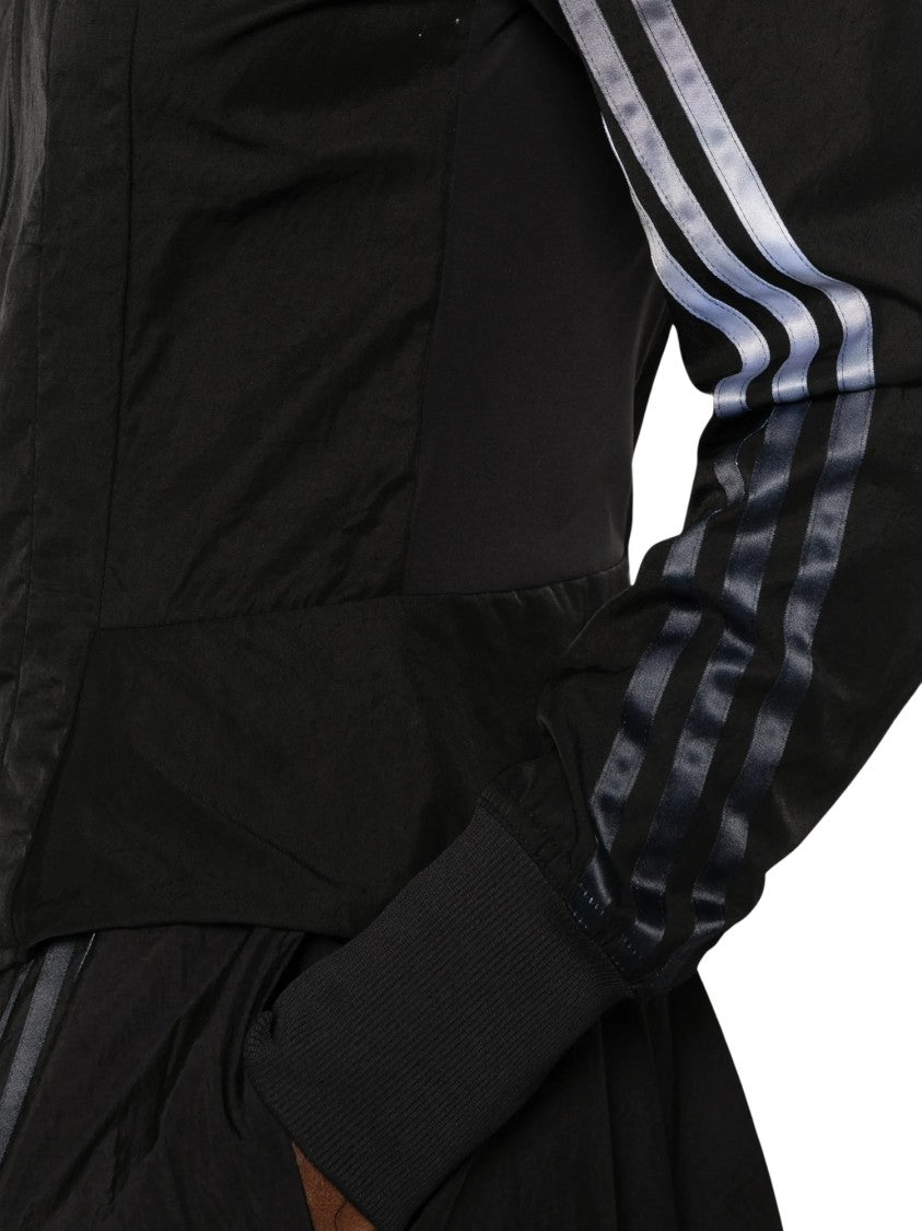 Y-3 W Grd 3S Nylon Reflective Stripe Zip Sweater