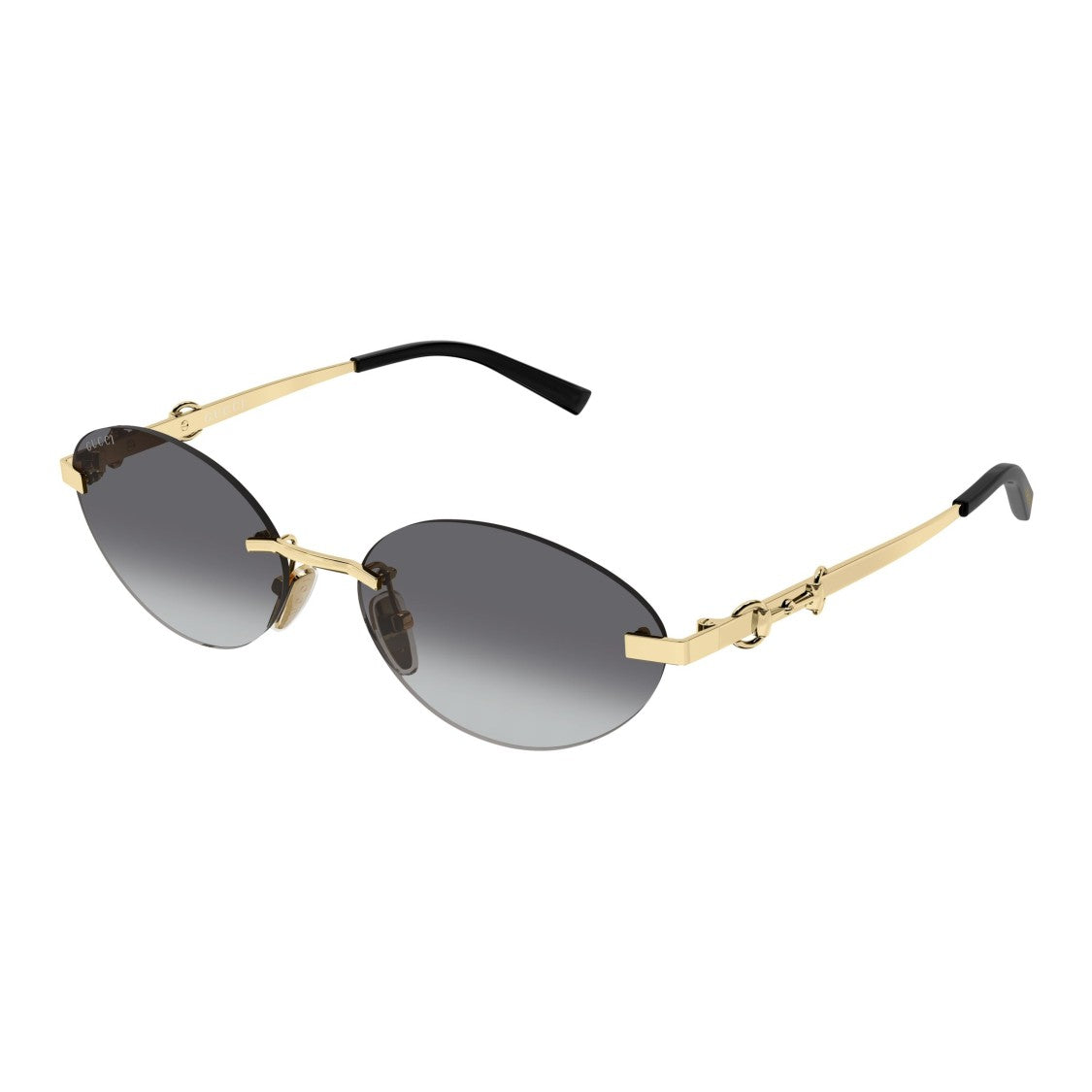 Gucci Gg2051s Oval Rimless Sunglasses