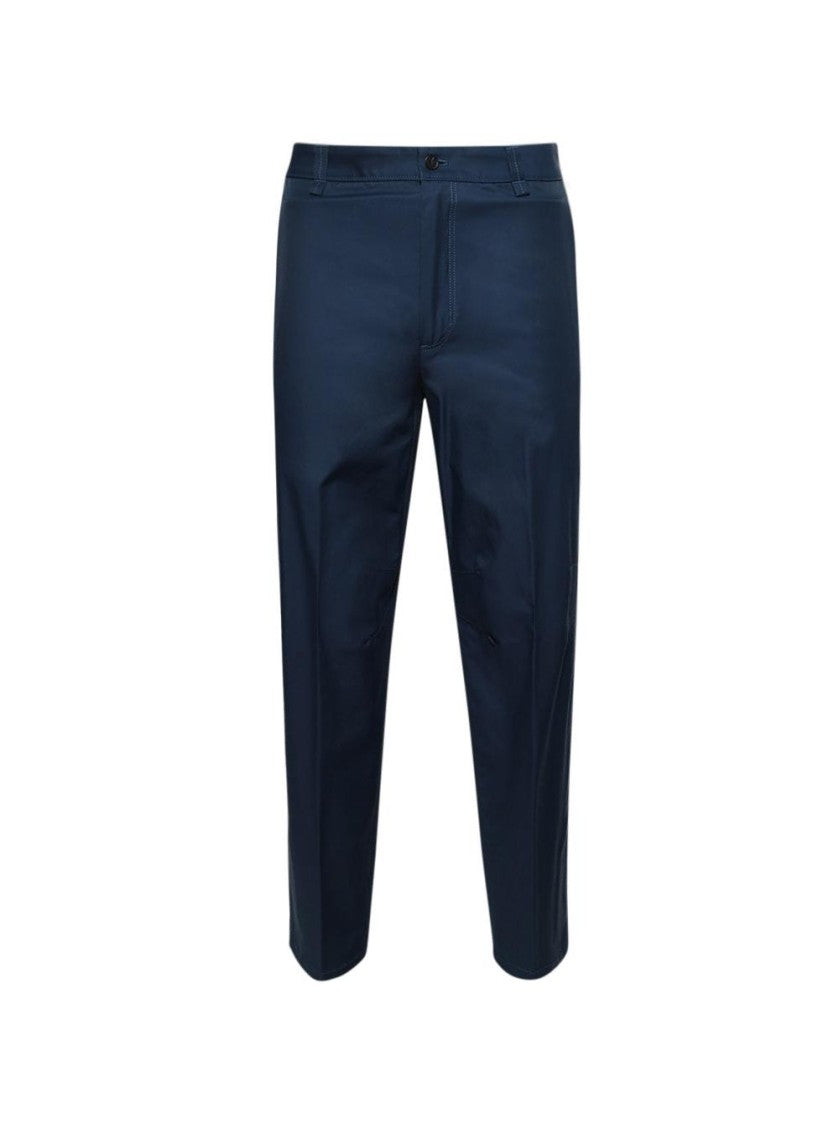 Lanvin Biker Trousers Petrol Blue