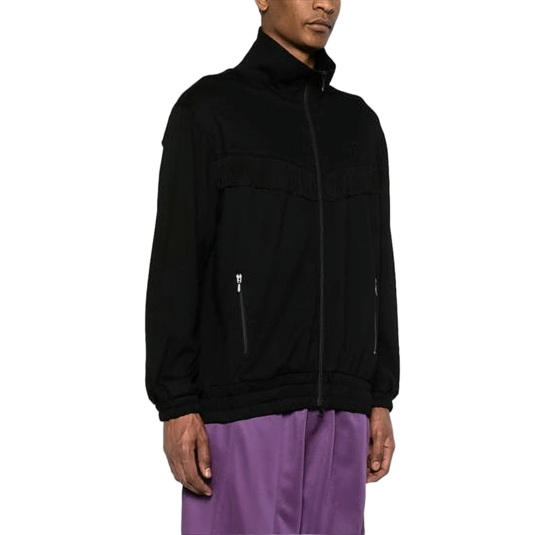 Needles Black Casual Jacket With Fringe Detail