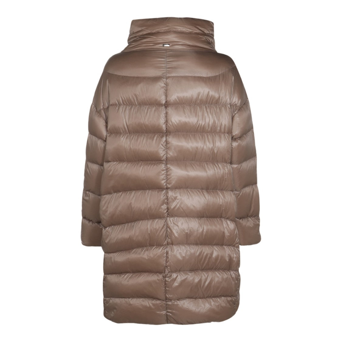Herno Quilted Puffer Coat With Stand-Up Collar And Full-Length Zipper