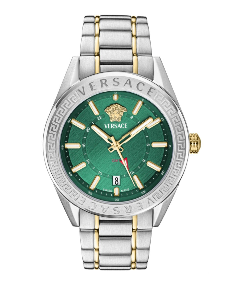 Versace V-Code Gmt Bracelet Watch