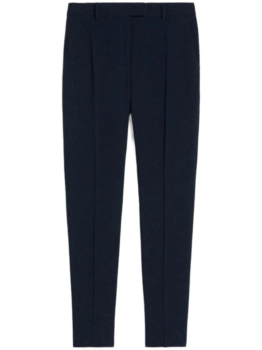Max Mara Dark Navy Jerta Tailored Trousers