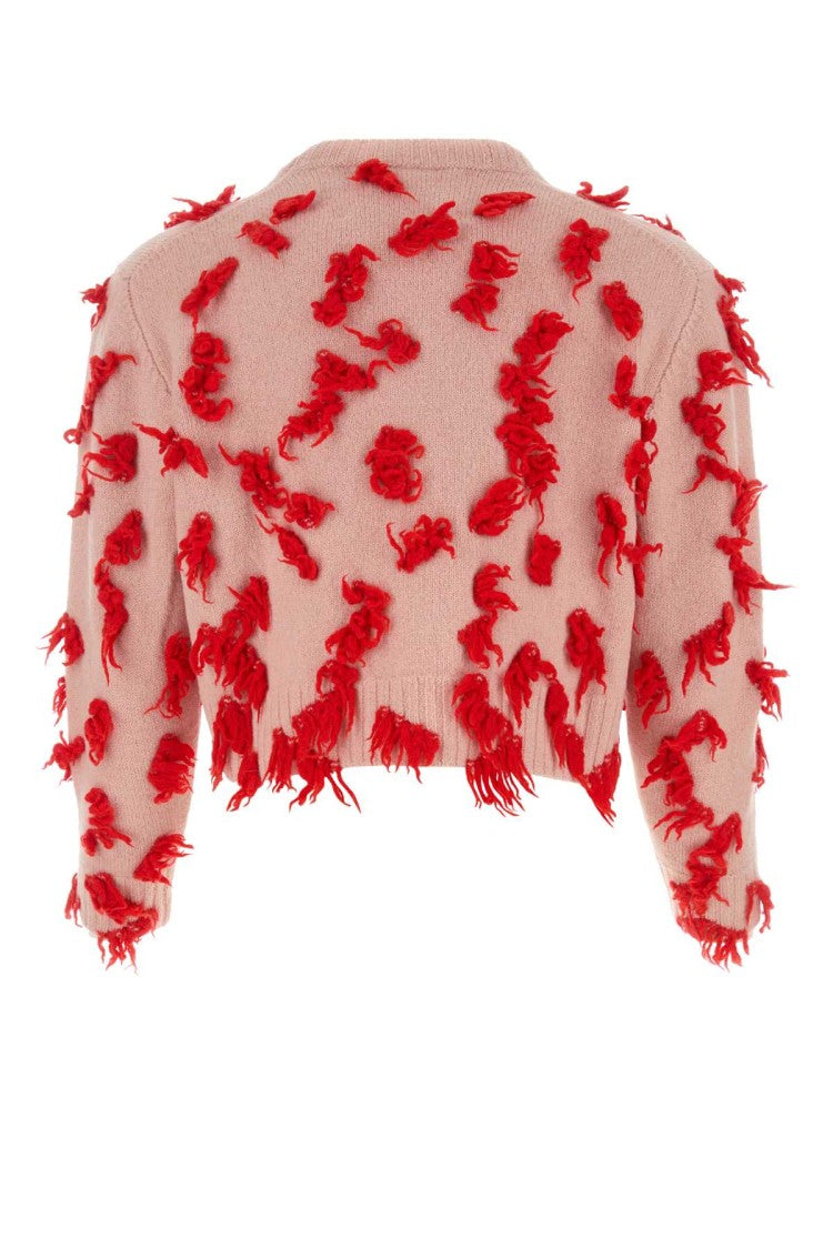 Jil Sander Pink Wool Sweater