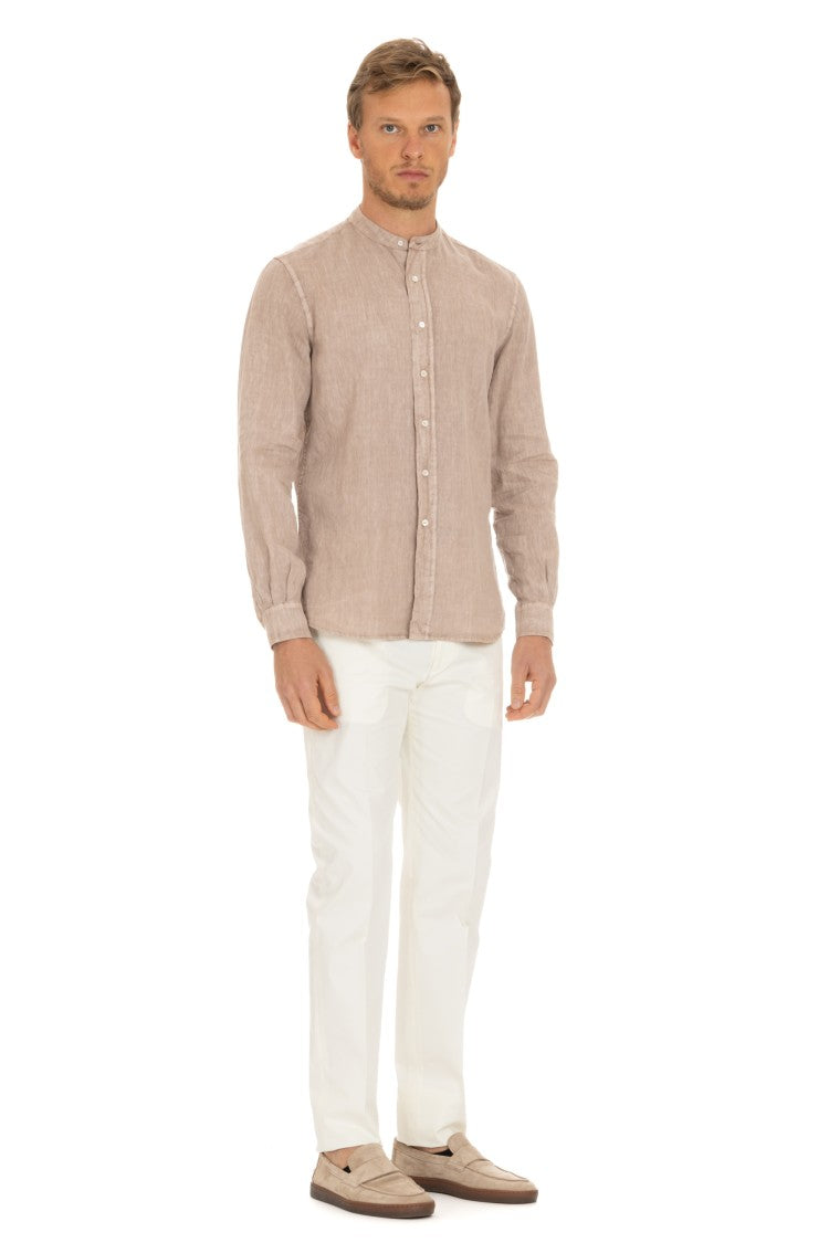 Aspesi Korean Collar Linen Shirt