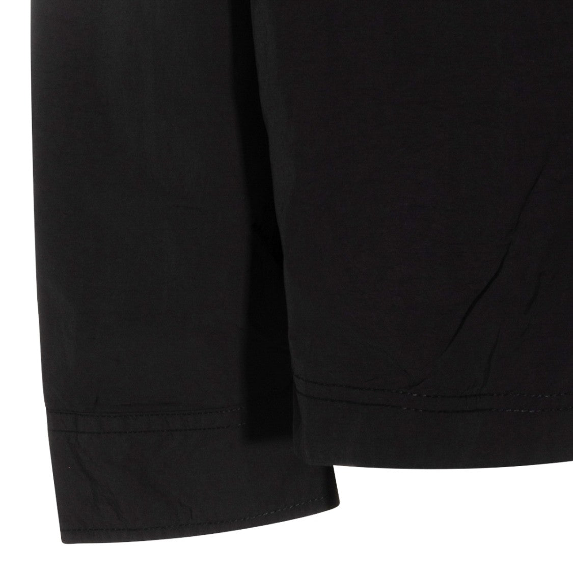 Thom Krom Black Concealed Placket Chest Pocket Classic Shirt