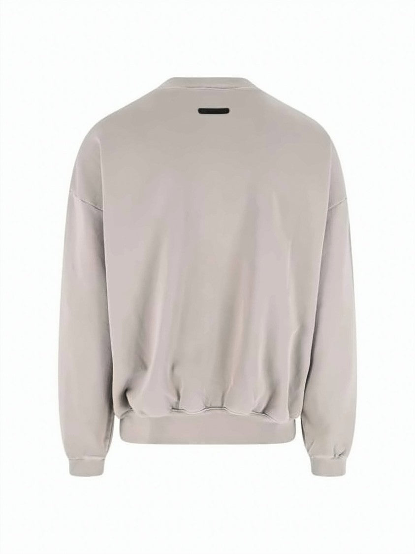 Fear Of God Relaxed Fit Long-Sleeve Sweatshirt With Bold Text Design