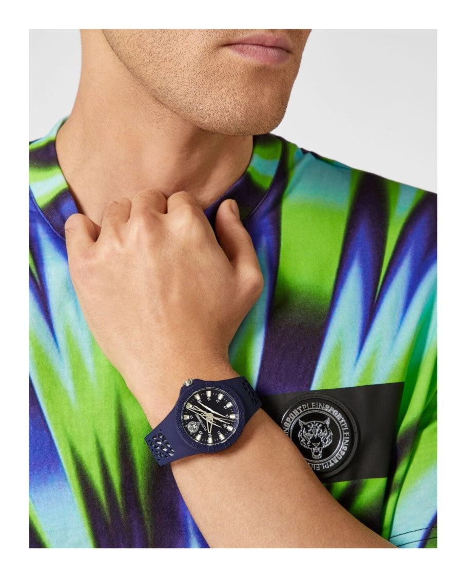 Plein Sport Thunderstorm Silicone Watch