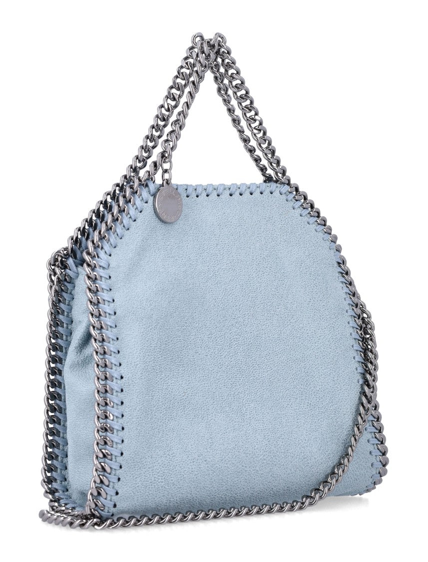 Stella Mccartney Falabella Tiny Diamond Cut Crossbody Bag