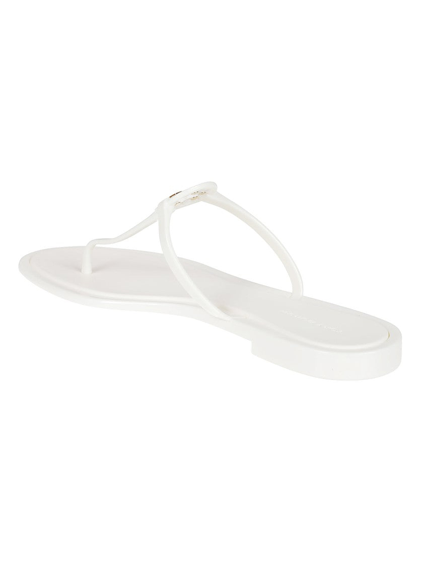 Tory Burch Miniature Logo Jelly Sandals